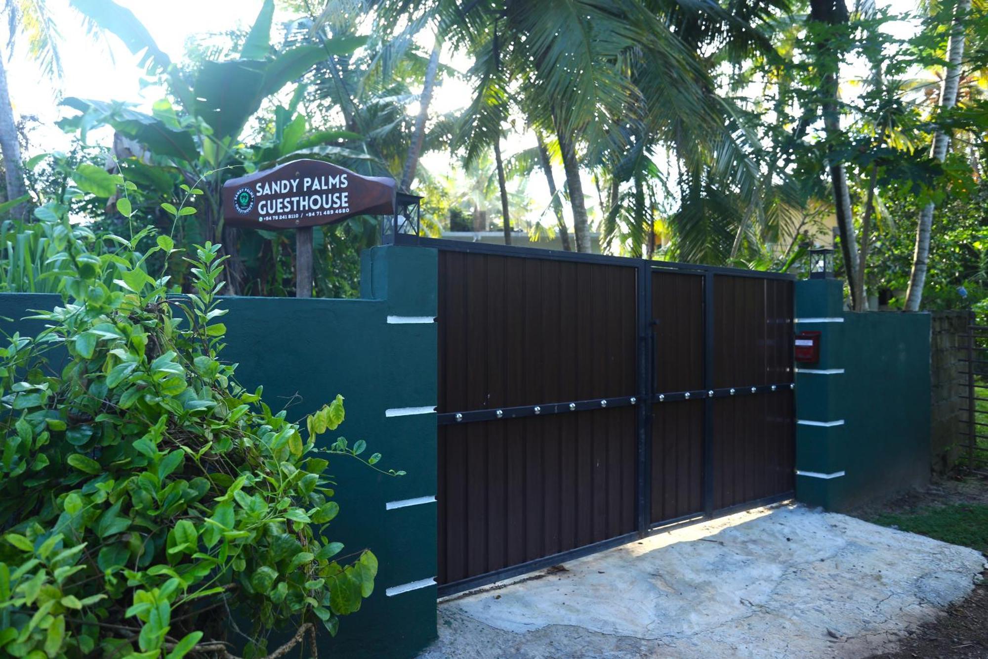 Sandy Palms Guesthouse Hikkaduwa Zewnętrze zdjęcie