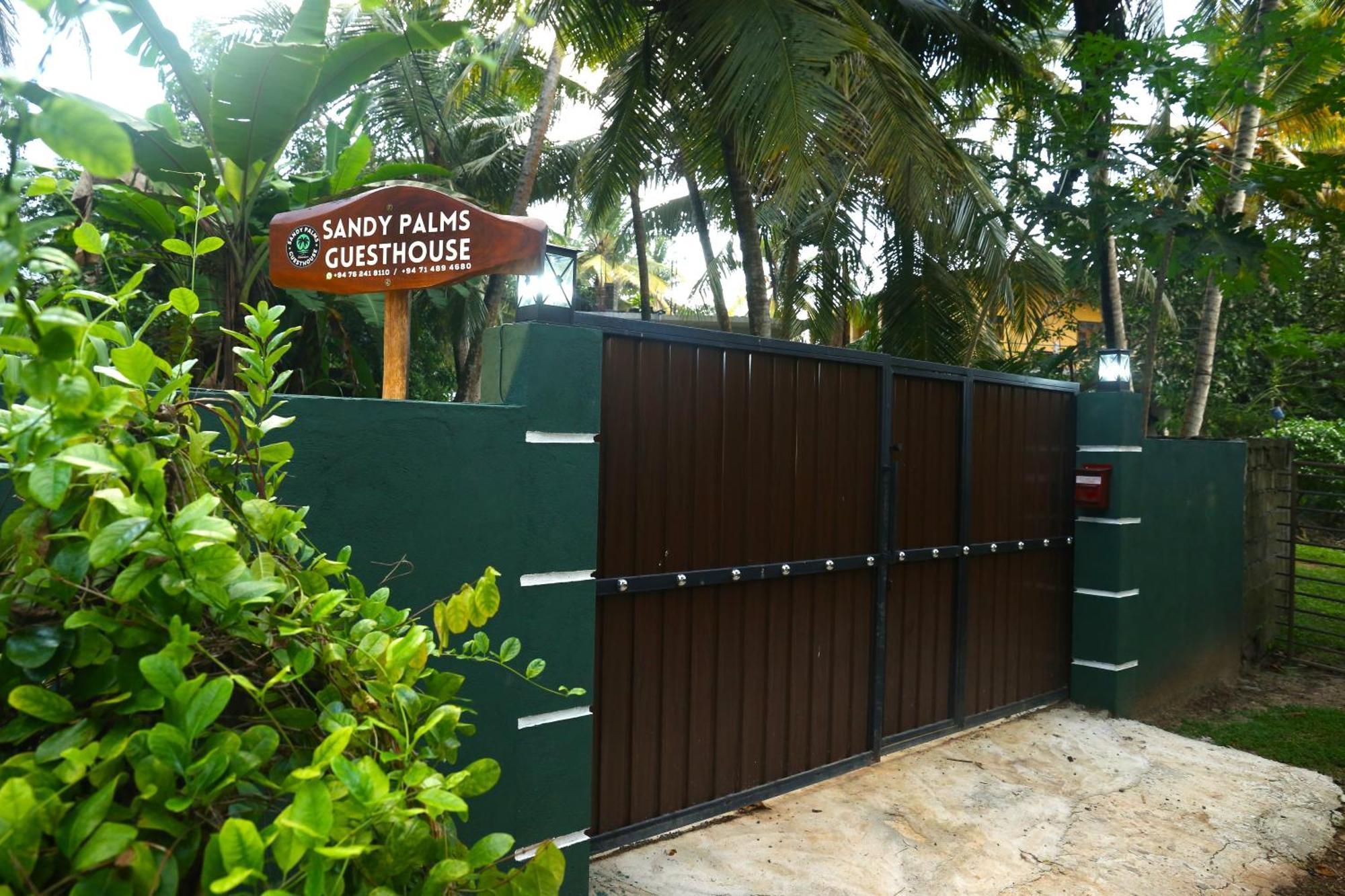 Sandy Palms Guesthouse Hikkaduwa Zewnętrze zdjęcie